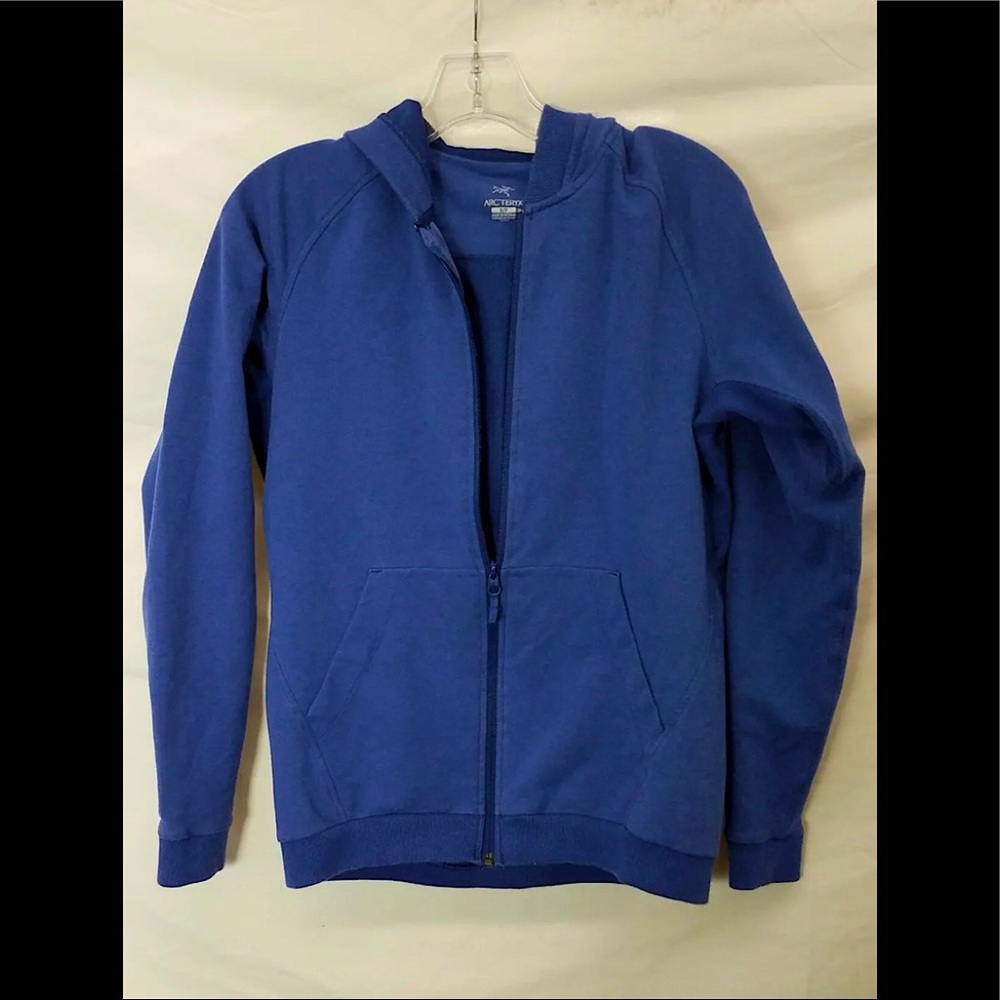 Arc'teryx Blue Cotton Blend Hoodie Women's Size S
